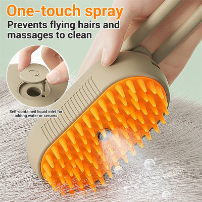 Groomty™ - Pet Steam Brush